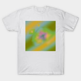 multicolored abstract texture art T-Shirt